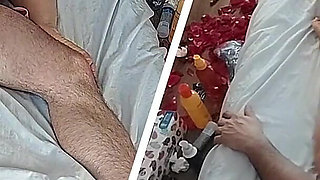 Crazy Sex in the Bedroom with an Amateur Couple.