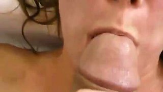 Small titted babe gets hard fucked by a monster dong