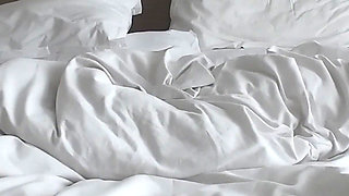 Cheating on My Boyfriend While He Went to Shop a Stranger Accidently Came in My Hotel Room Then He Came in My Pussy