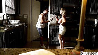 Filthy Kings featuring Peter Green and Casca Akashova's huge tits scene