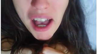 Hairy Pussy Camgirl Slut Loves Anal Fart Dirty Talk! She Goes Ass To Mouth After Anus Finger Fucking