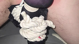 Goode Girl CBT a Nylon, Some Ropes and Ballbusting