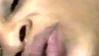 Horny Mature Babe Stuffs Hairy Pussy with Throbbing Banana