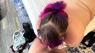 POVProfessor - SSBBW fucks professor for a HUGE FACIAL