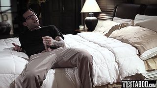 Peeping neighbor manipulate to fuck teen