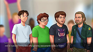 Meeting the Sexiest Fighter with the Boys - summetime saga