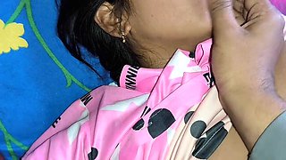 Young boy brings jamun fruit seller bhabhi Permi_Pooja to his mansion for some wild action