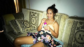 Toying my hot Thai girlfriend before sex