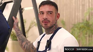Luca Peracchi, Leya Desantis and Eva Generosi Spitroasted in Lingerie by Jonny Oblong