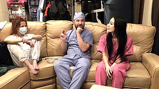 Probe, examining, research