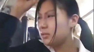 office lady hardcore anal sex on bus