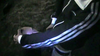 Innocent twink fucked by straight arab in the night in the park