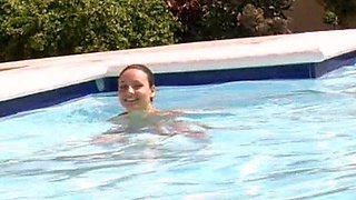 Teen Cute Italian Brunette Solo At