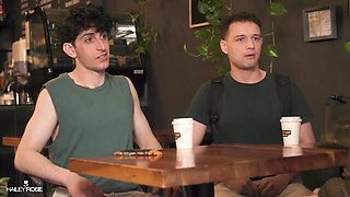College scene with fiery Nick Strokes and Hailey Rose and Max Fills from Verified Amateurs