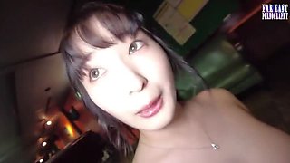 Shy J Cup Girl Hides Massive Curves for Sneaky Bliss and a Big Finish