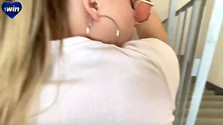 Stunning teen seductress exciting adult video