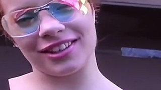 Sassy Girl Gets Anal and Huge Facial Cum Walking Vintage