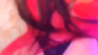 Watching this chick in undergarments awakened my hottest sexual dreams to the point that I finished up smashing her and bringing her to ejaculation, satisfying our sexual desires.
