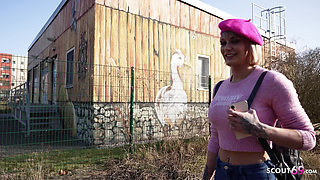 GERMAN SCOUT - French blonde Beauty Endy Doll with Big Clit and Tits at Pick Up Casting Fuck