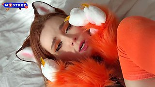 Curvy Beauty's Wild Passion in Sensual Lingerie Heat