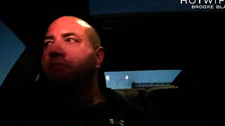 Sexy smoking hot brunette with big boobs and a fat rounf ass