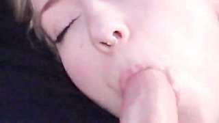 Watching a Movie with My Stepsister and She Sucks My Dick