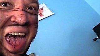 Amateur BDSM spanking slave fuck