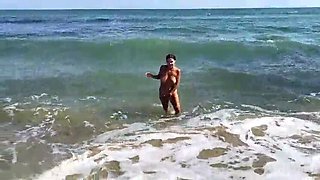 Hot MILF Beach Fuck with Friend's Mom