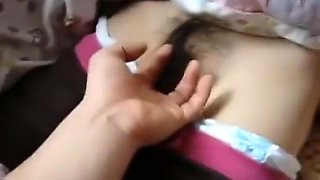 Cumming On Asian Girlfriend