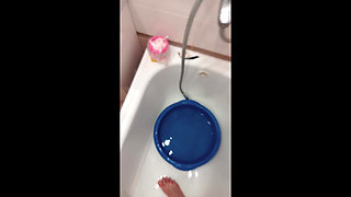 An erotic haircut for her husband, as requested by his wife.