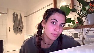 POINT OF VIEW: I bring you along and tell him to film me as I fellate his man meat and then get porked until my caboose gets decorated in spunk