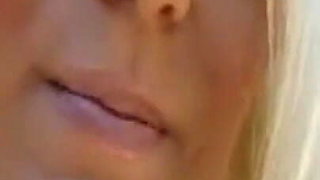 Blonde Babe in Fishnets Takes Deep Anal Pounding