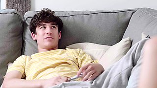 Panty sniffing perv rails teen stepsis