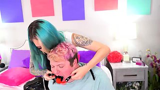 PORNSTARPLATINUM Femdom Pearl Sage Is Fantastic At Pegging