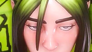 Fortnite Billie Sloppy Blowjob POV 3D Animation