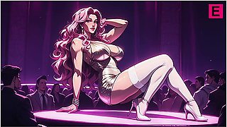 Lactating Breast Squirts On Stage - Hentai Ai Music Video - Car Toon