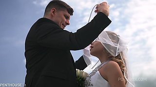 Virgin Bride Gets Her Cherry Popped
