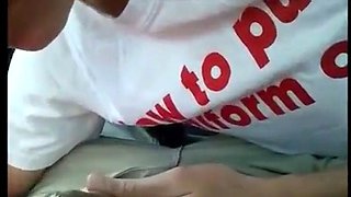 Twink Blows Amateur Man