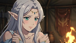 Captured by the Orc Warlord Elf Princess's Forbidden Night