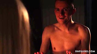 Blanche Bradburry Hot MILF Blowjob & Doggystyle - Romantic Close-Up Sex