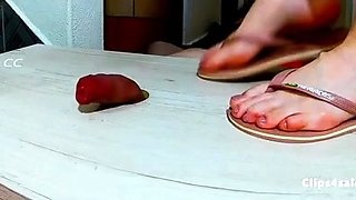 Webcam amateur tasha sky entertains a voyeurs foot fetish w