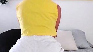 Naughty amateur teen has a voyeur fetish