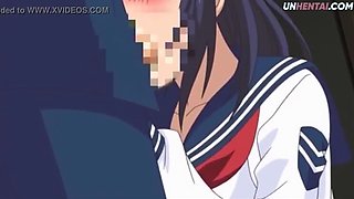 Step Sister Fucks Brother in Hot Anime Hentai - Blowjob & Creampie