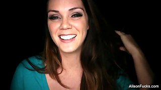 Behind the scenes fun with busty Alison Tyler