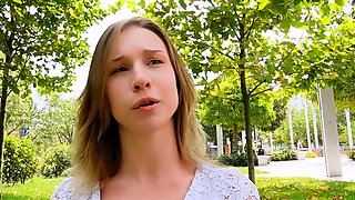 Two amateur teens fucking licking dude and they love it