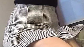 Smiling Rental Car Clerk Gets Pulled Into a Private Moment That Ends in a Creampie Finish