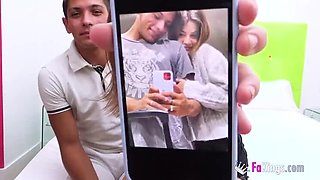 19 Year Old Couple Fucking Hard - Rubi Vergara Blowjob Teen Amateur HD