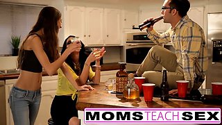 Fucking my best friends daughter with my Stepson