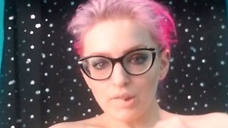 Big boobs milf masturbates with her dildo
