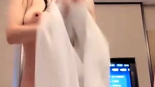 Asian Japanese teen big boobs creampie